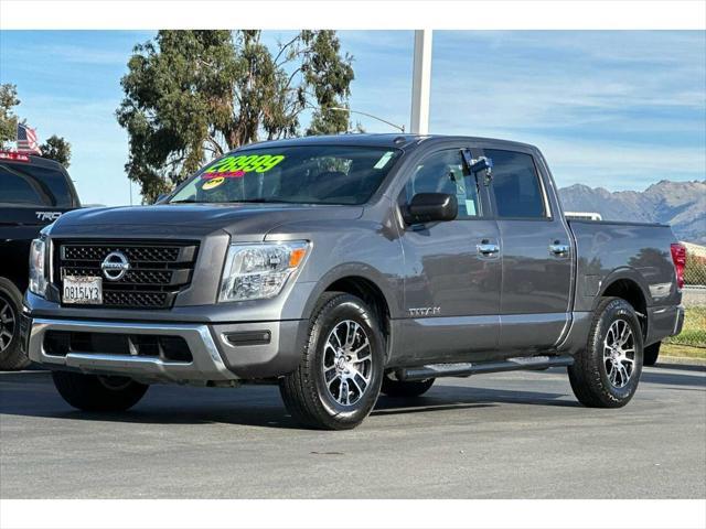 used 2021 Nissan Titan car, priced at $28,999