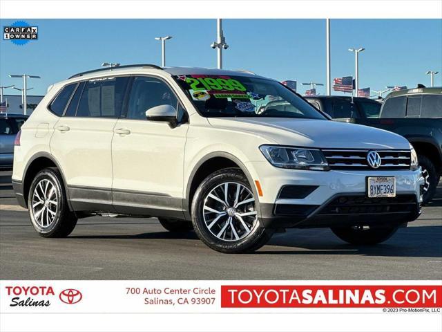 used 2021 Volkswagen Tiguan car, priced at $21,999