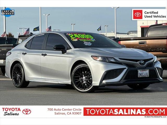 used 2021 Toyota Camry car, priced at $24,999