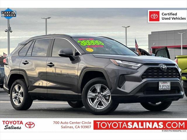 used 2023 Toyota RAV4 car, priced at $34,999