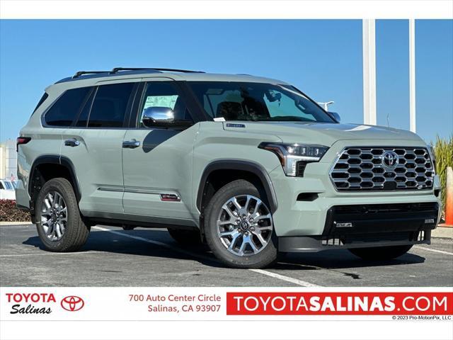 new 2025 Toyota Sequoia car, priced at $84,685
