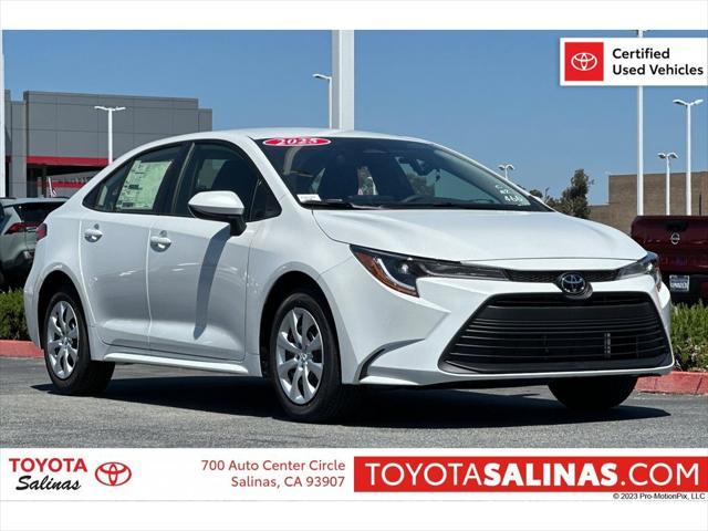 new 2025 Toyota Corolla car, priced at $26,483