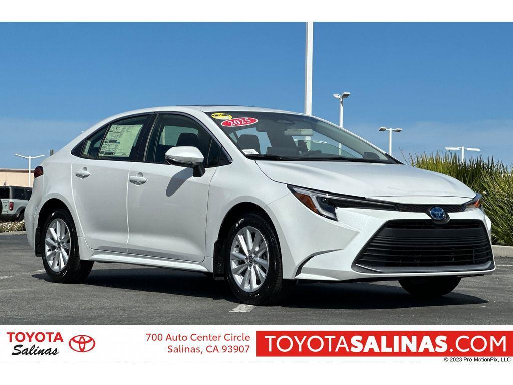 new 2025 Toyota Corolla Hybrid car, priced at $31,681