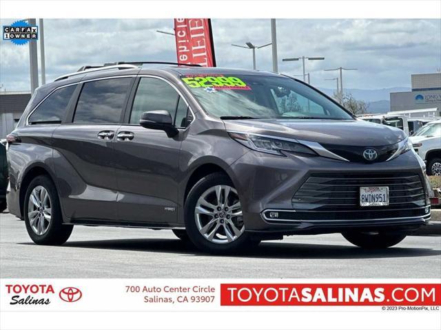 used 2021 Toyota Sienna car, priced at $50,999