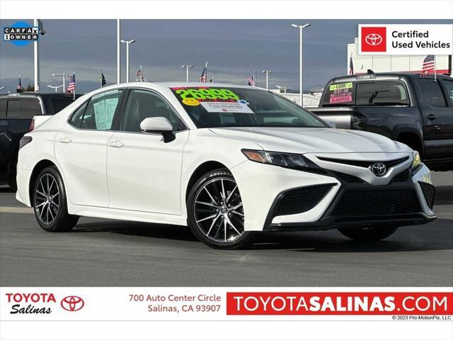 used 2021 Toyota Camry car, priced at $26,999