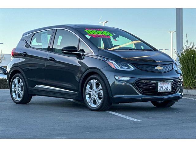 used 2021 Chevrolet Bolt EV car, priced at $17,999