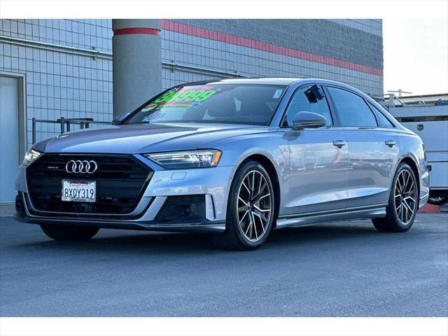 used 2021 Audi A8 car, priced at $37,999