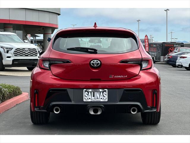 new 2025 Toyota GR Corolla car, priced at $43,349