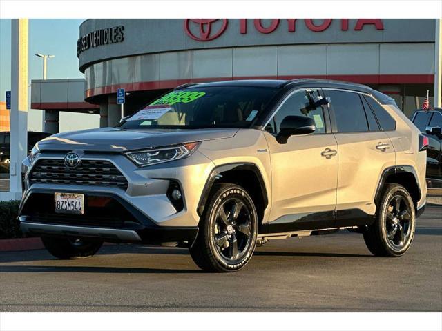 used 2021 Toyota RAV4 Hybrid car, priced at $36,999