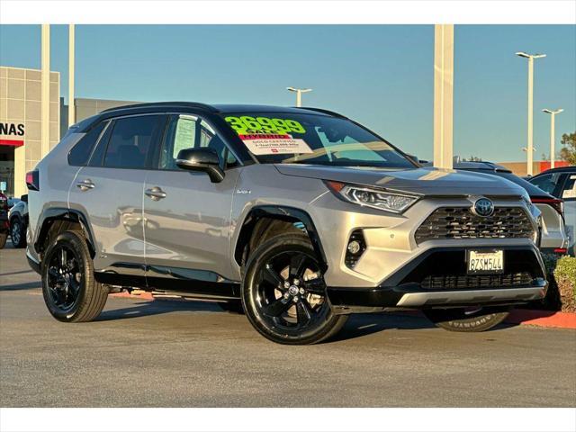 used 2021 Toyota RAV4 Hybrid car, priced at $36,999