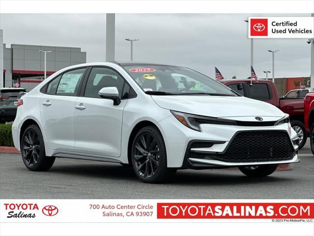 new 2025 Toyota Corolla car, priced at $30,377