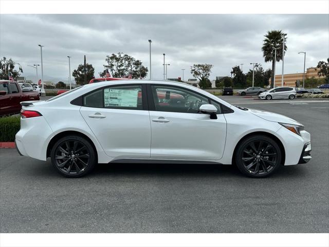 new 2025 Toyota Corolla car, priced at $30,377