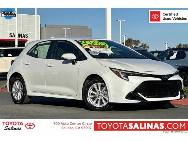 used 2023 Toyota Corolla car, priced at $24,999