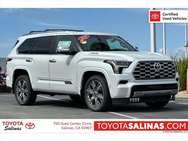 new 2025 Toyota Sequoia car, priced at $88,497