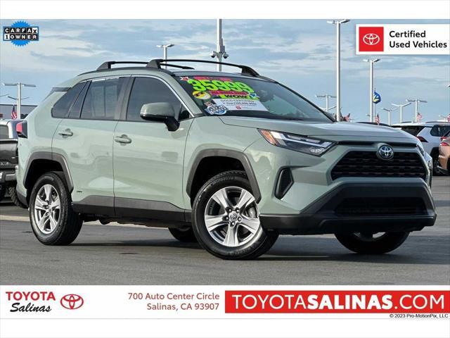 used 2022 Toyota RAV4 Hybrid car, priced at $35,999