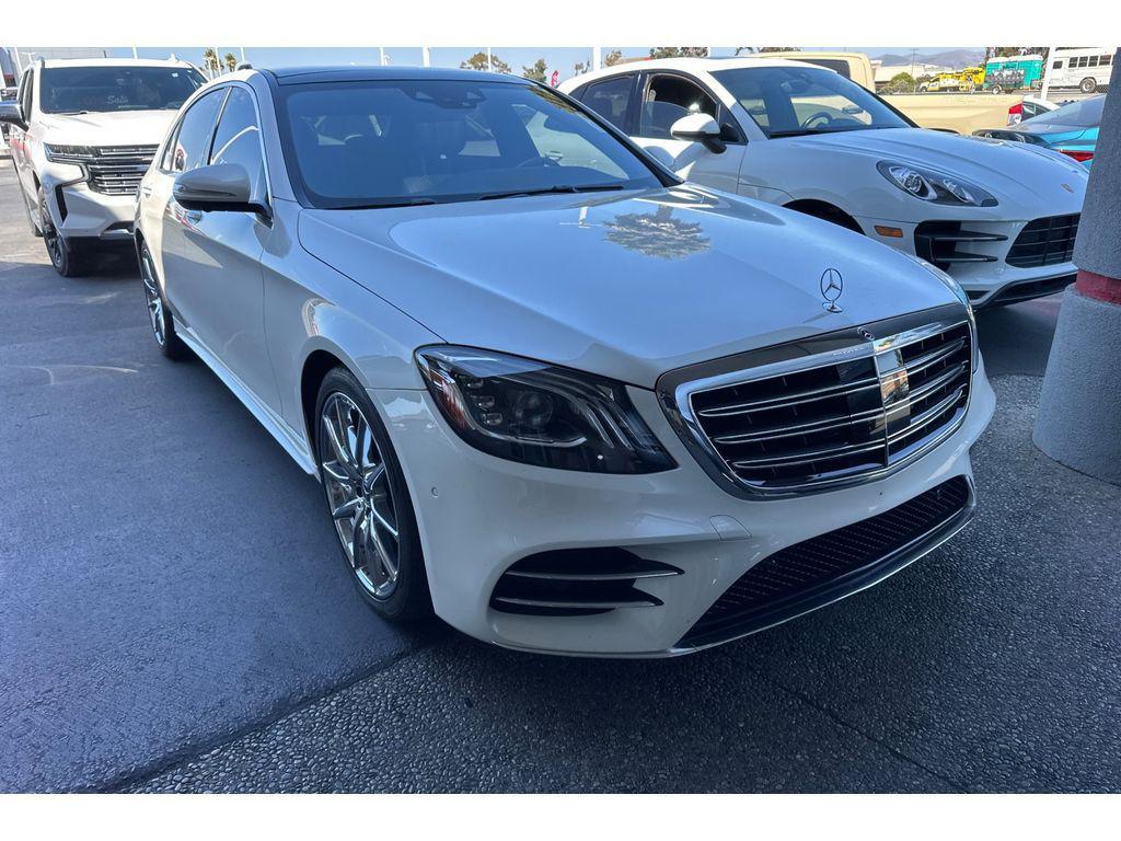 used 2018 Mercedes-Benz S-Class car, priced at $46,999