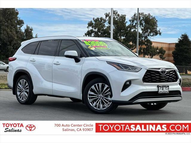 used 2021 Toyota Highlander car, priced at $43,999