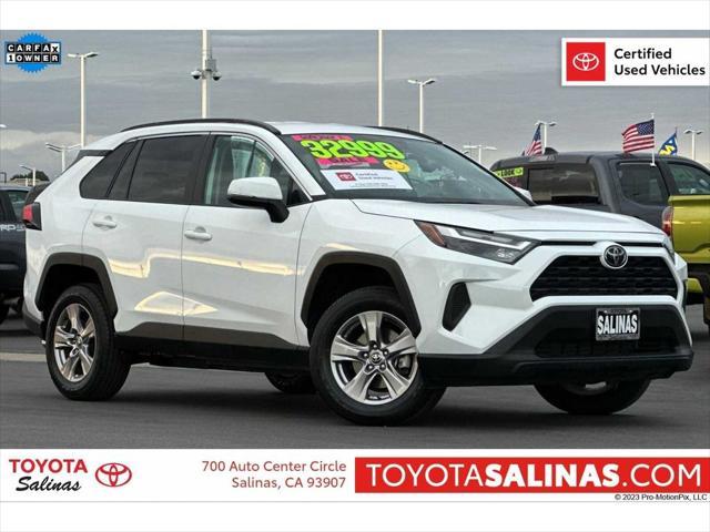 used 2022 Toyota RAV4 car, priced at $32,999