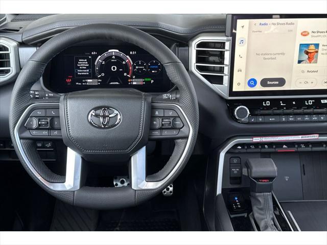 new 2025 Toyota Tundra Hybrid car, priced at $80,137