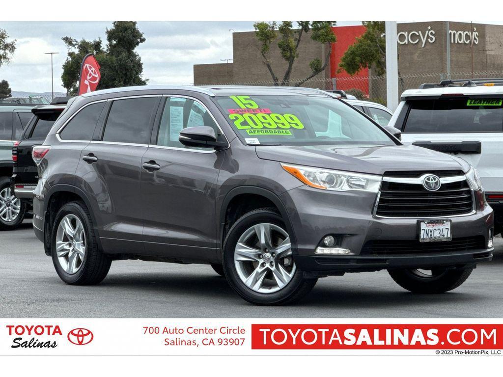 used 2015 Toyota Highlander car, priced at $18,999