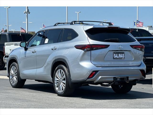 new 2025 Toyota Highlander car, priced at $55,162