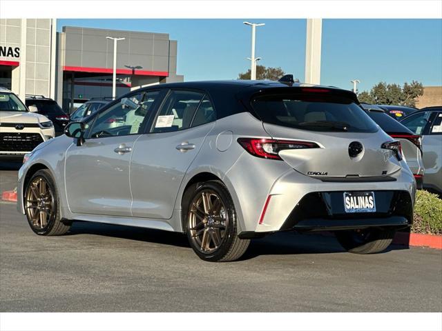 new 2025 Toyota Corolla Hatchback car, priced at $30,264