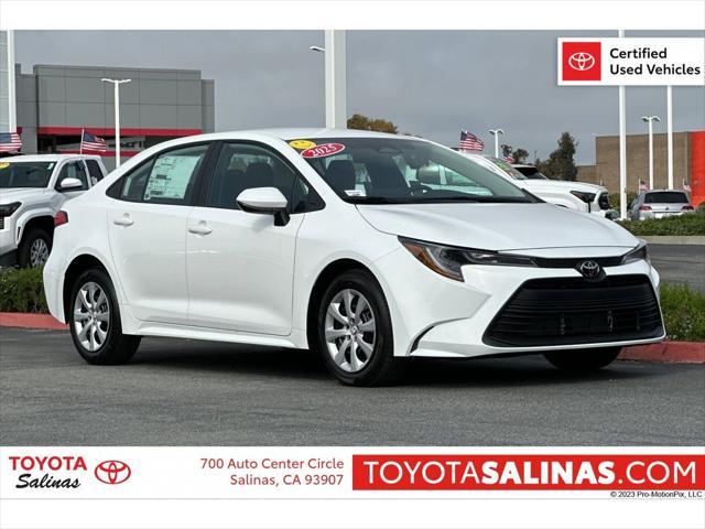 new 2025 Toyota Corolla car, priced at $25,987