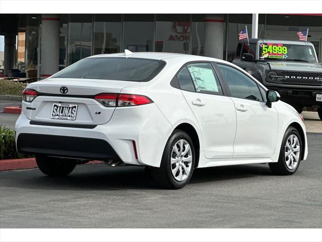 new 2025 Toyota Corolla car, priced at $25,987