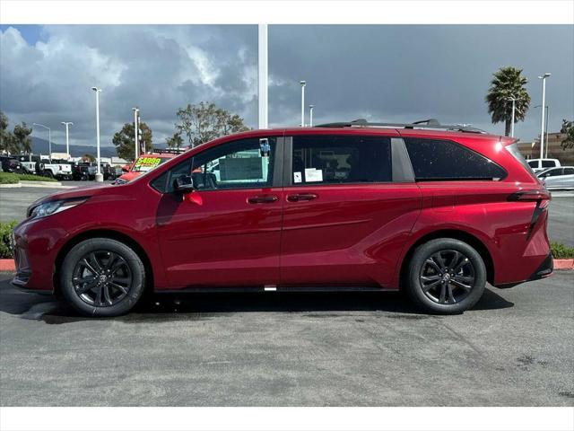new 2025 Toyota Sienna car, priced at $55,814