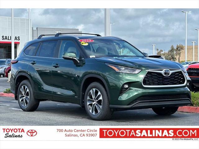 new 2025 Toyota Highlander Hybrid car, priced at $48,553