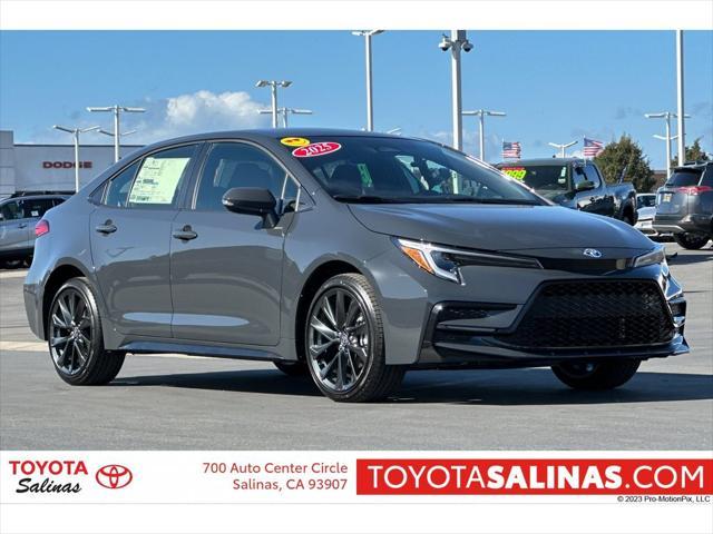 new 2025 Toyota Corolla Hybrid car, priced at $27,848