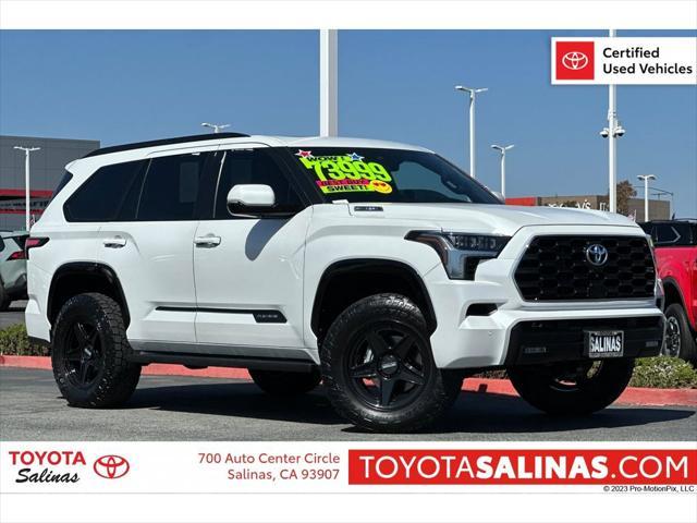 used 2023 Toyota Sequoia car, priced at $73,999