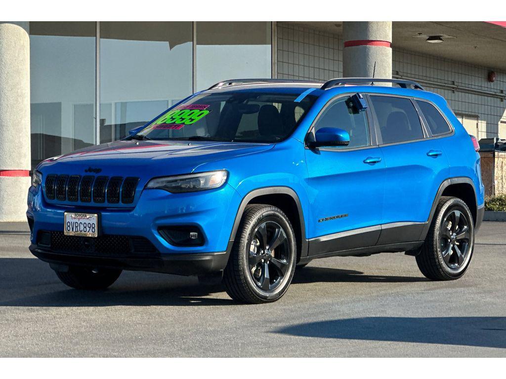 used 2021 Jeep Cherokee car, priced at $17,999
