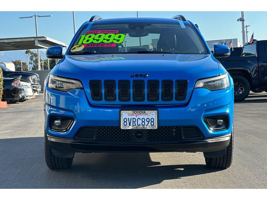 used 2021 Jeep Cherokee car, priced at $17,999
