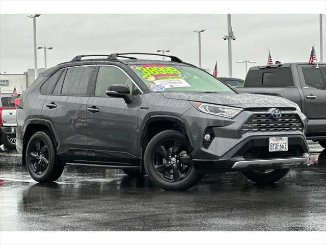 used 2021 Toyota RAV4 Hybrid car, priced at $38,999