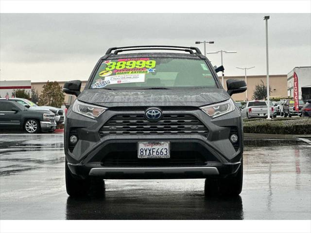 used 2021 Toyota RAV4 Hybrid car, priced at $38,999