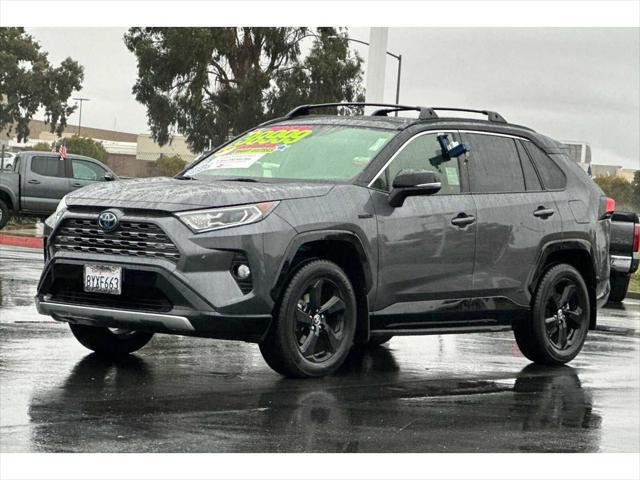 used 2021 Toyota RAV4 Hybrid car, priced at $38,999