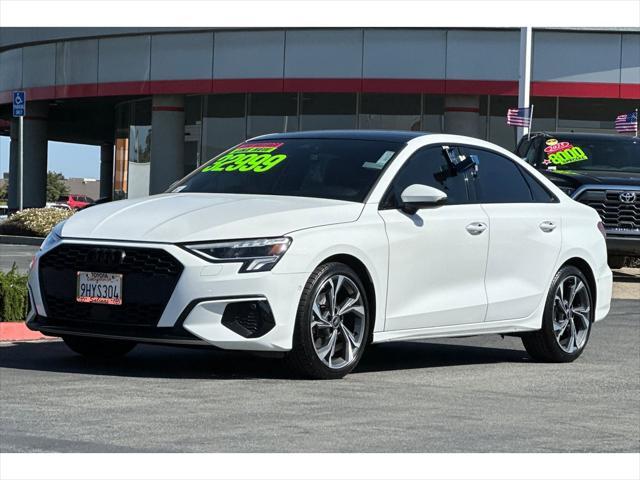 used 2023 Audi A3 car, priced at $32,999