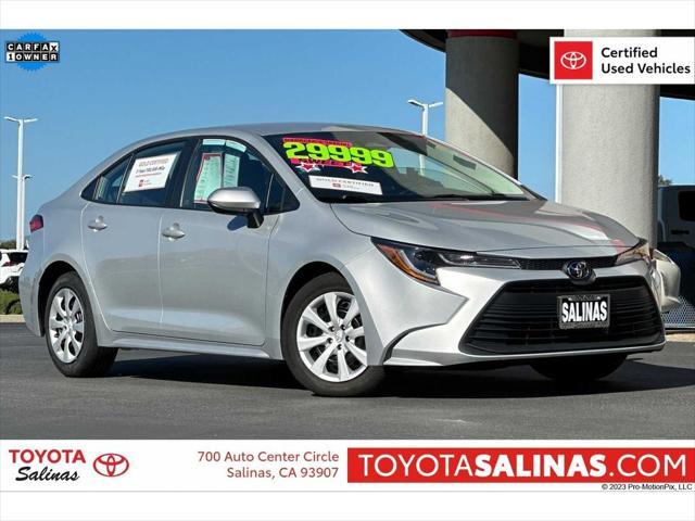 used 2023 Toyota Corolla car, priced at $24,999