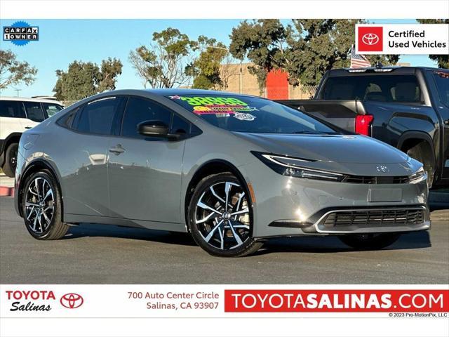 used 2023 Toyota Prius Prime car, priced at $35,999