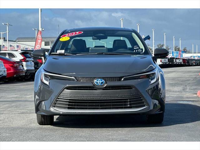 new 2025 Toyota Corolla Hybrid car, priced at $33,313