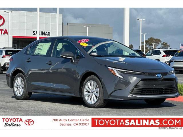 new 2025 Toyota Corolla Hybrid car, priced at $33,313