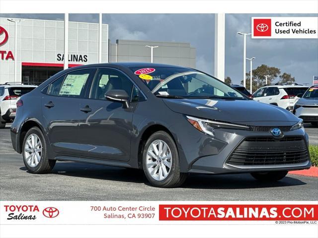 new 2025 Toyota Corolla Hybrid car, priced at $30,449