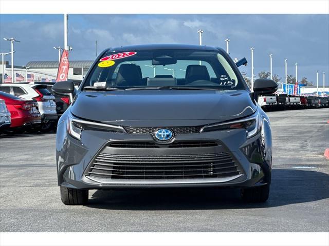 new 2025 Toyota Corolla Hybrid car, priced at $30,449