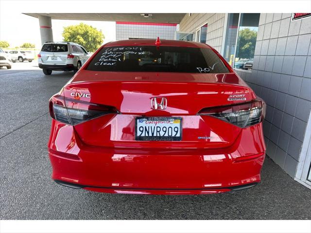 used 2025 Honda Civic Hybrid car, priced at $35,999