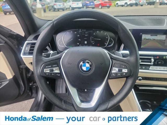 used 2021 BMW 330 car, priced at $29,488