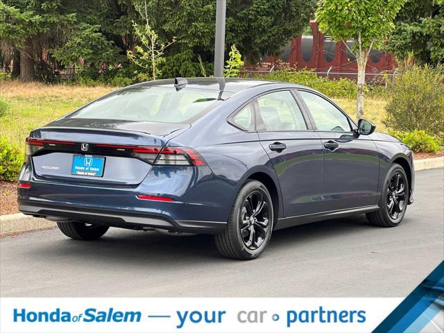 new 2025 Honda Accord car, priced at $31,710