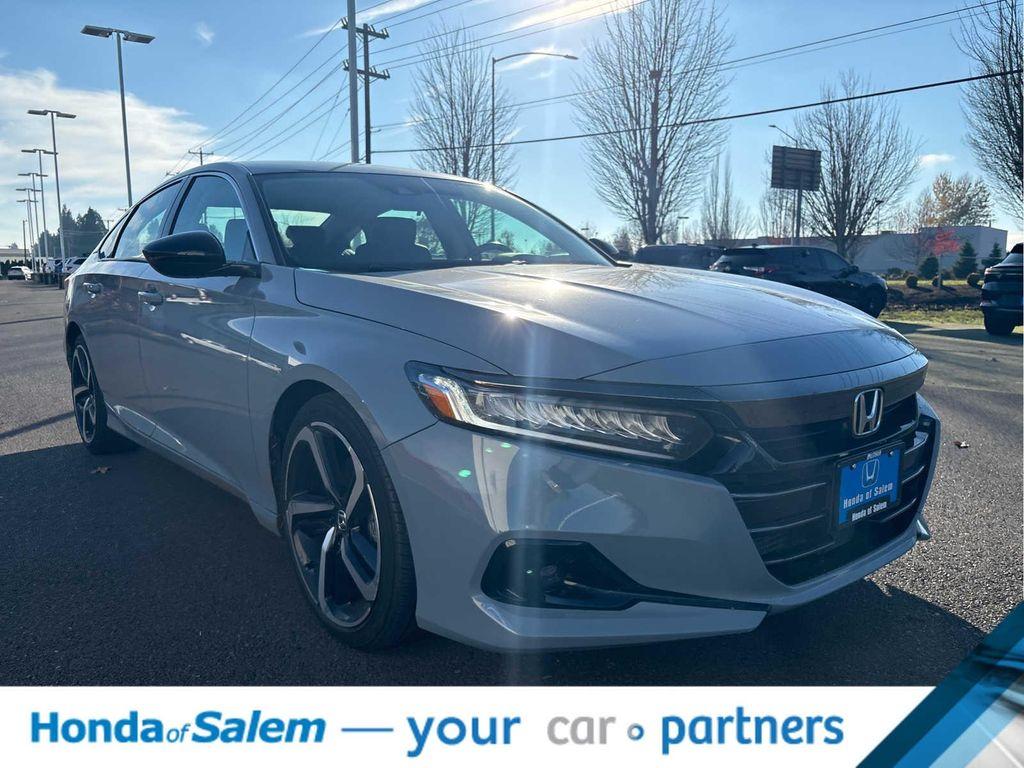 used 2022 Honda Accord car, priced at $27,495
