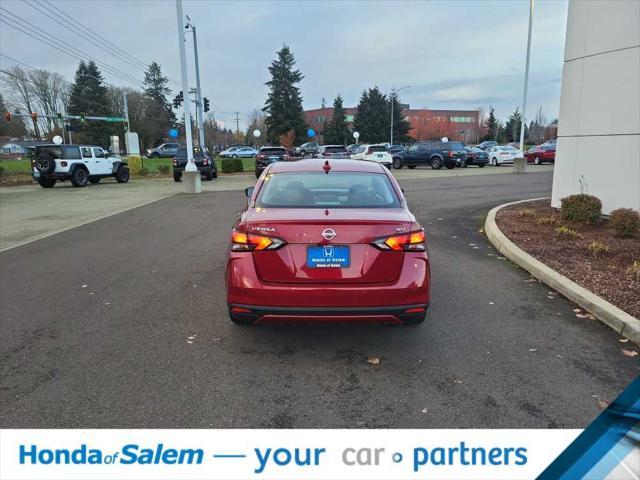 used 2021 Nissan Versa car, priced at $14,988