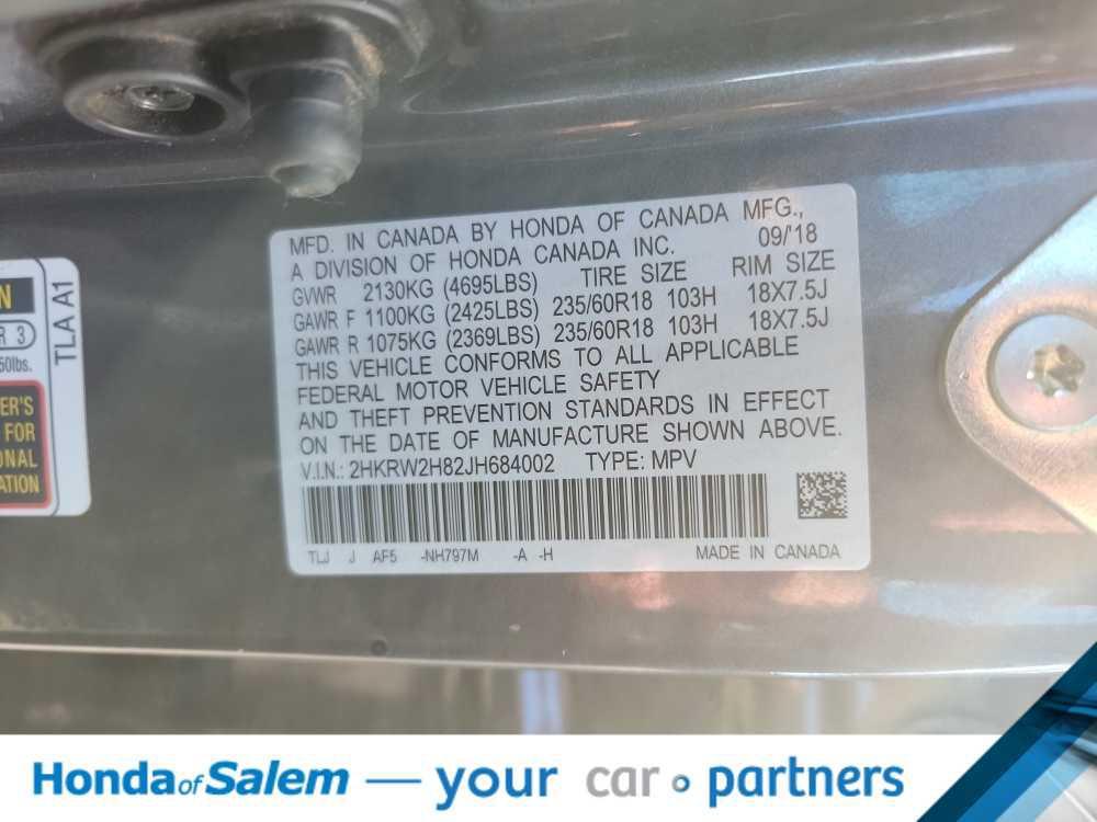 used 2018 Honda CR-V car, priced at $22,995